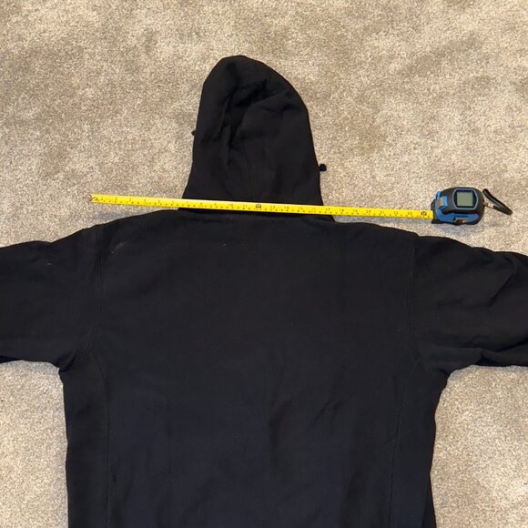 Supreme FTP Arc Hooded Sweatshirt size Large Black - Picture 13 of 16